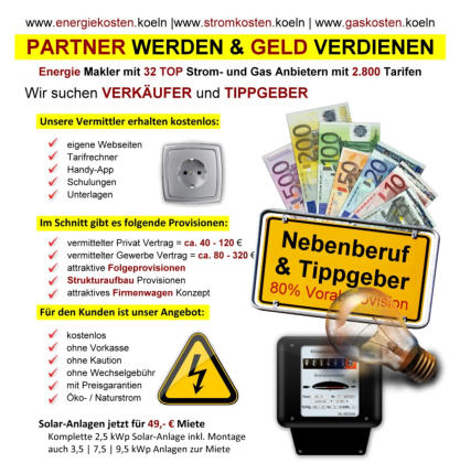 TMG24 ENERGIE bietet Ihnen als Partner viel Vorteile