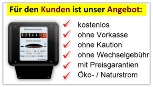 Für unsere Kunden kostenlos und neutral